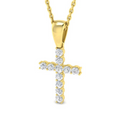 Diamond Cross Pendant