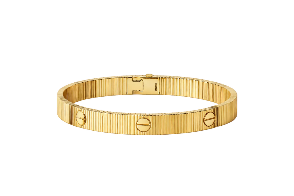 Classic Love Bangle - NEW STYLE YG