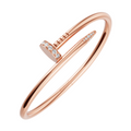 Classic Nail Bangle - Diamond Tip - RG