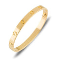 Classic Screw Bangle - YG