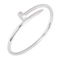 Classic Nail Bangle - WG