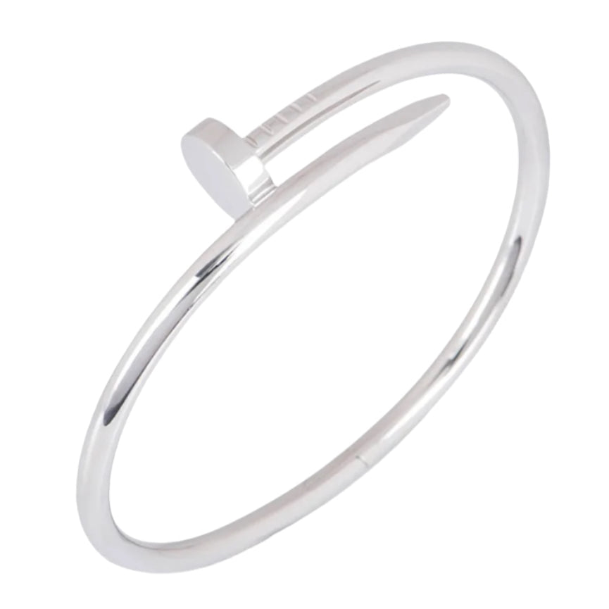 Classic Nail Bangle - WG