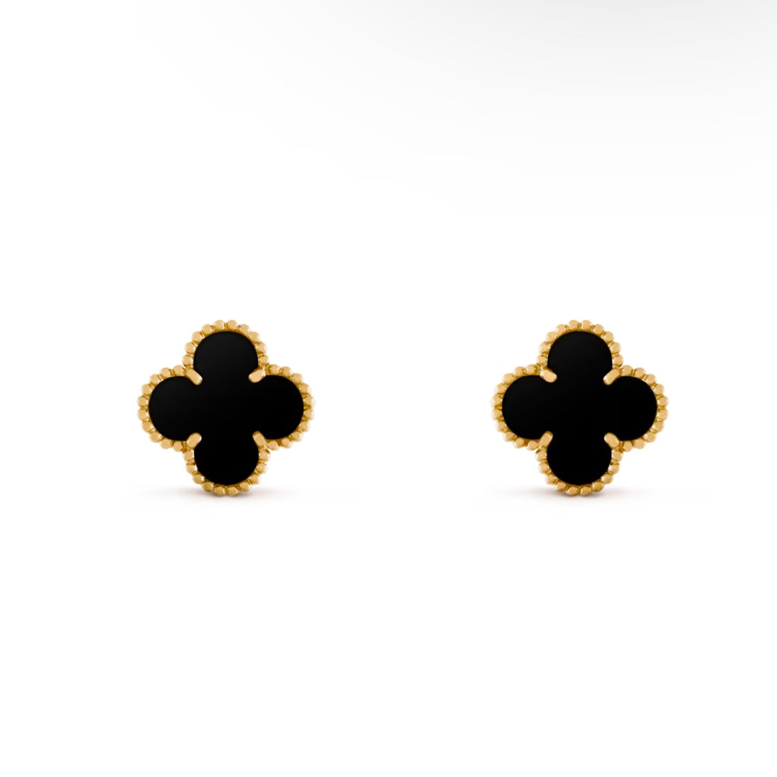 Vintage Clover Earrings - ONYX