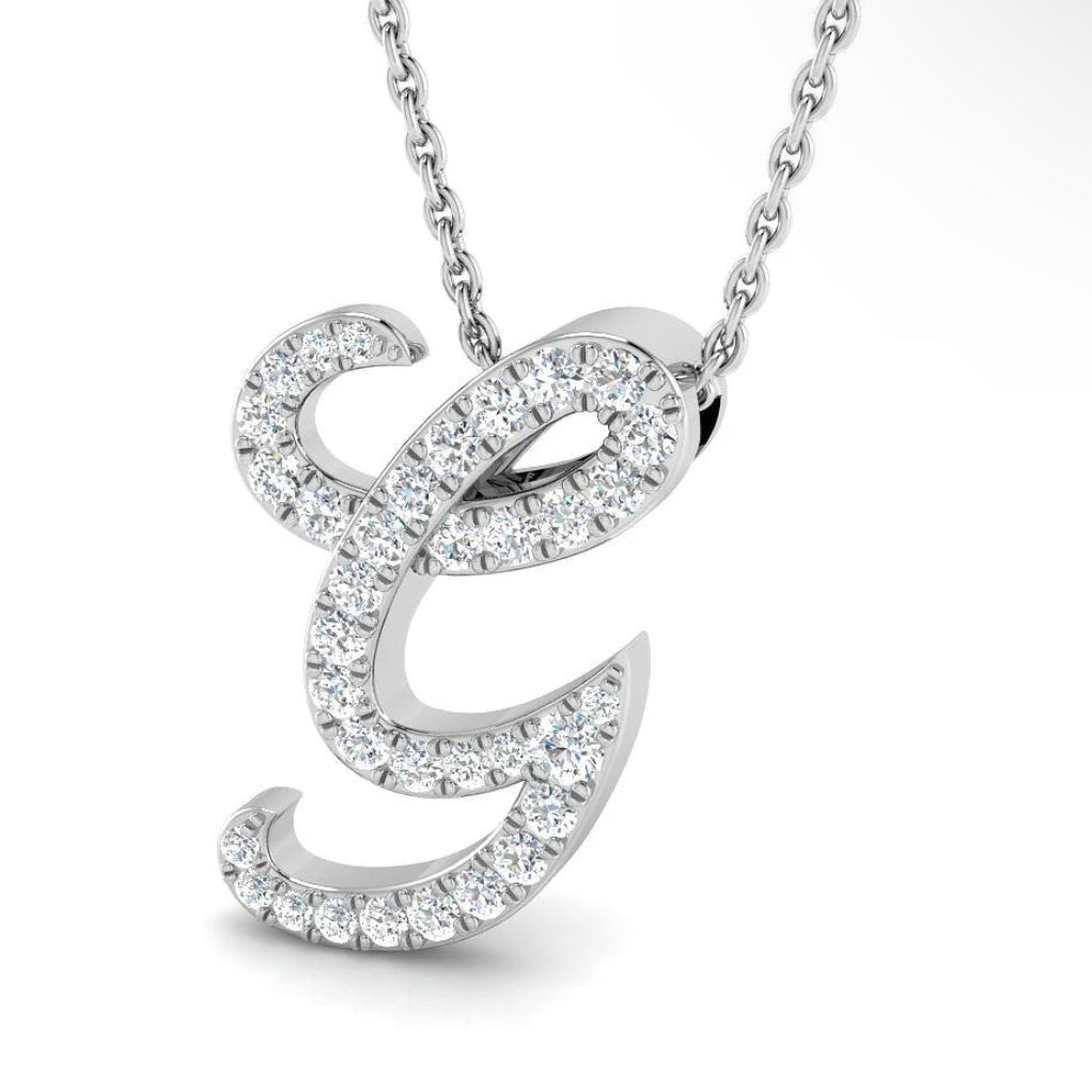 Small Italic Pendant