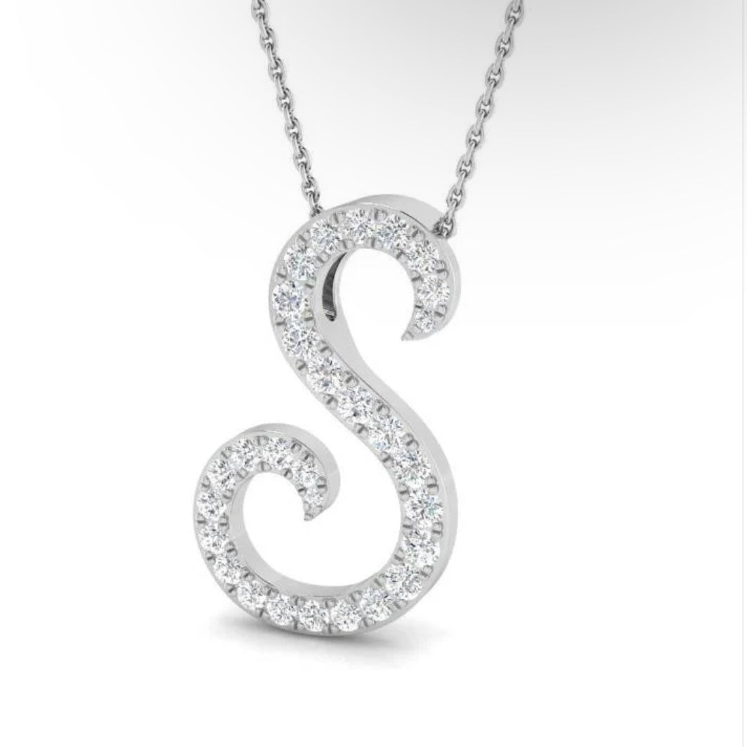 Small Italic Pendant