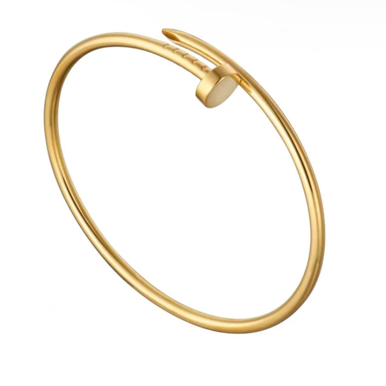 Small Nail Bangle - YG