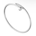 Small Nail Bangle - WG