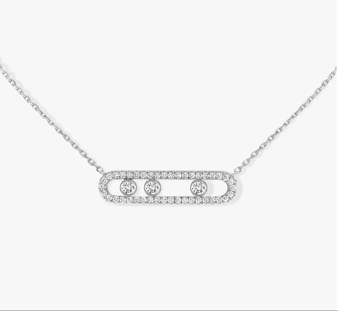 Clip Necklace - WG