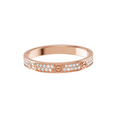 Mini Love Screw Ring - Paved - RG