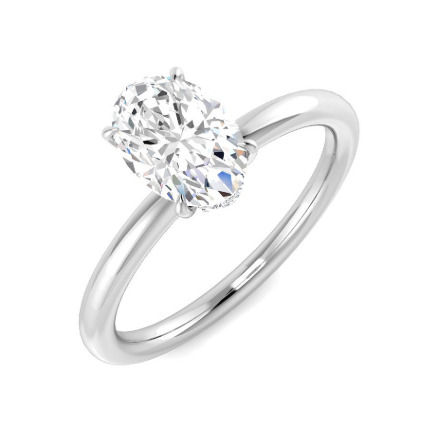 Oval - Plain Band Ring