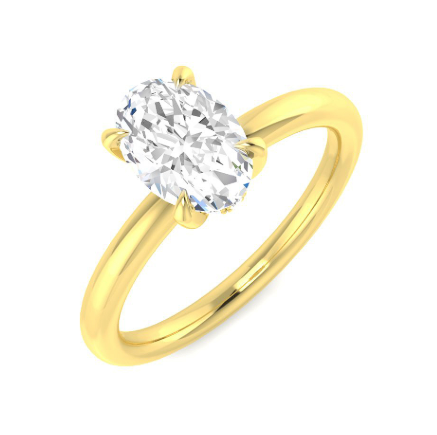 Oval - Plain Band Ring