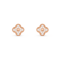 Vintage Clover Earrings - Diamond RG