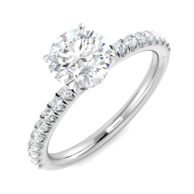 Round - PAVE Band Ring