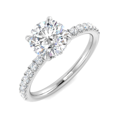 Round - PAVE Band Ring