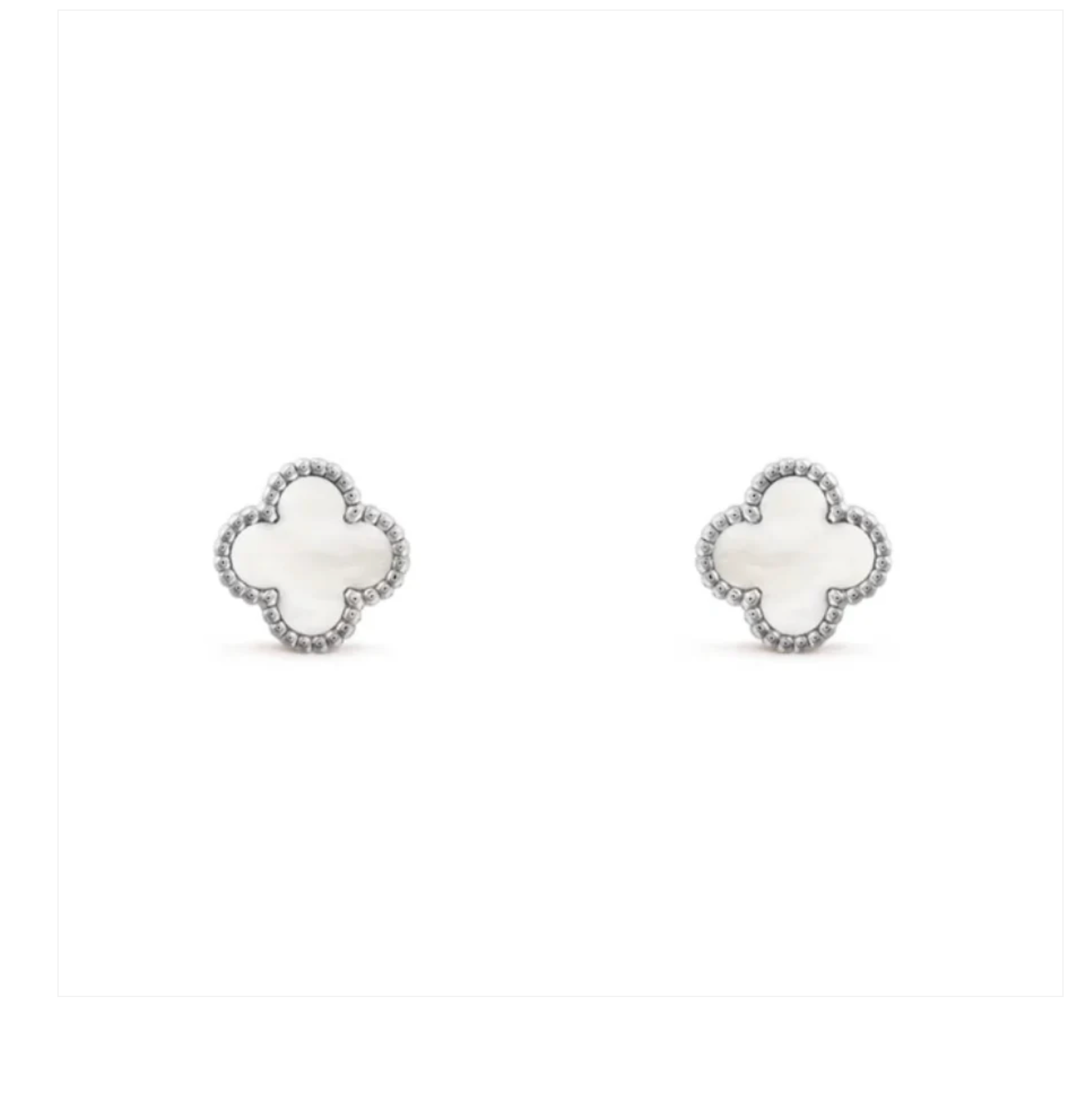 Sweet Clover Earrings - MOP WG