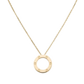 Classic Screw Necklace - YG