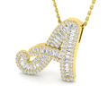 Small Baguette Pendant - YG
