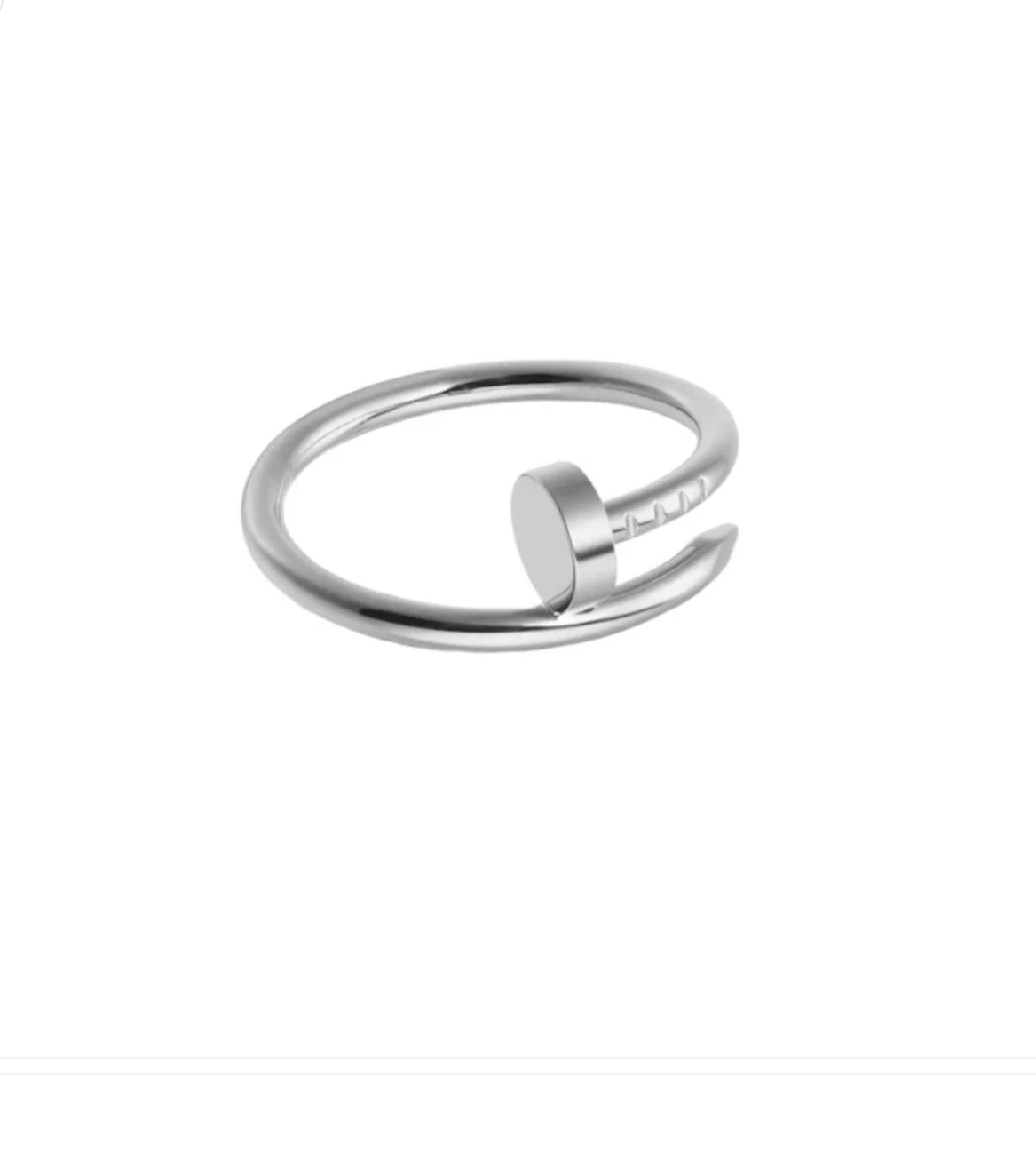 Small Nail Ring - WG