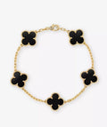 Vintage clover bracelet - ONYX