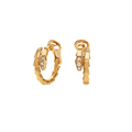 Viper Earrings-Diamond Tip