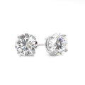 Stud Earrings - WG 2ct