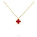 Sweet Clover Necklace - CARNELIAN